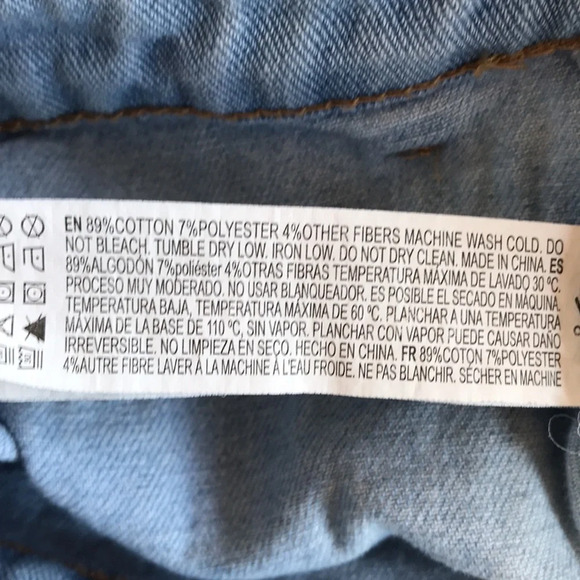 Forever 21 light wash denim skirt, size S - Picture 11 of 11